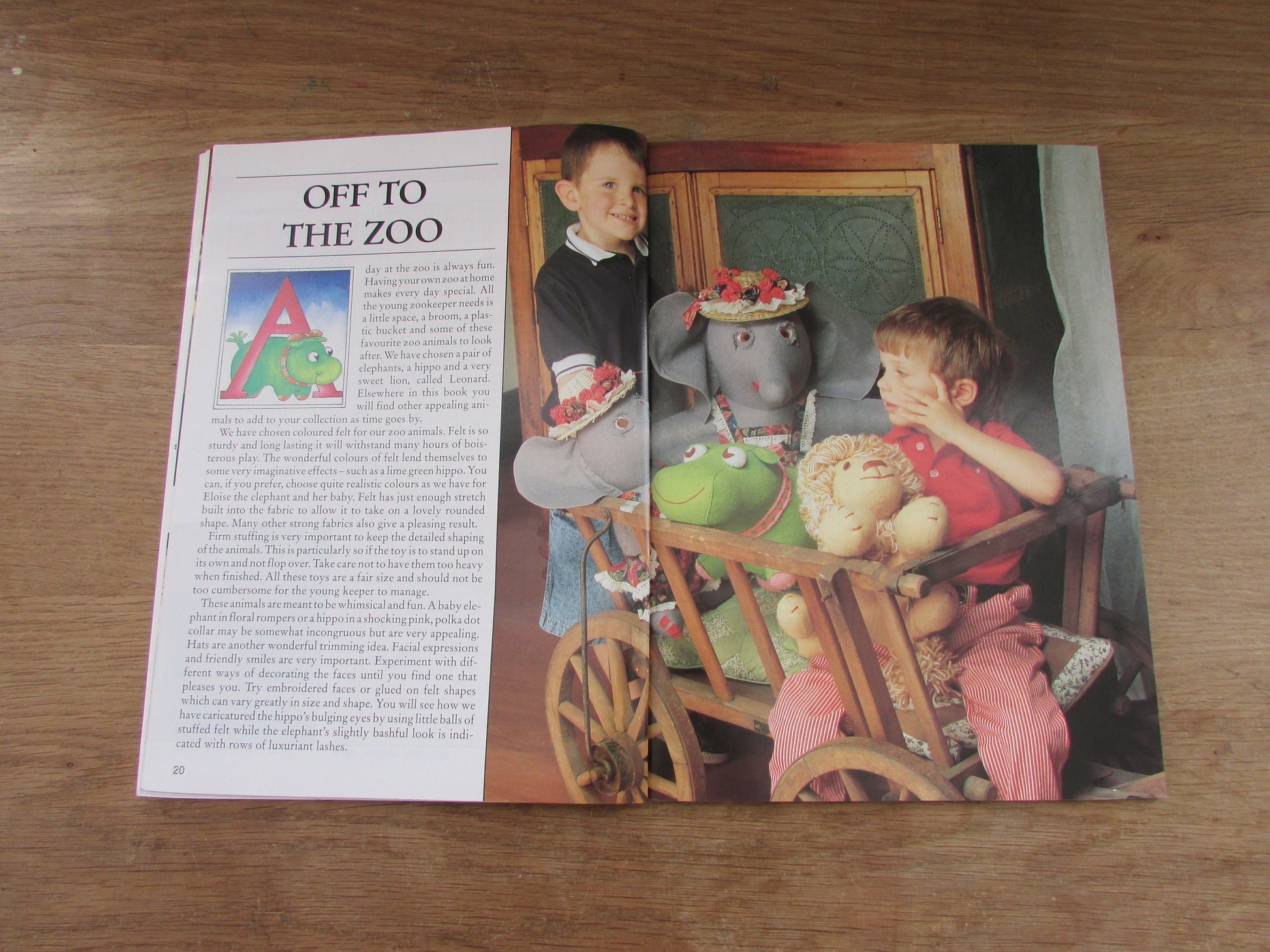 Family Circle Soft Toys to Sew, by Toria Todman (Softback, 1990)