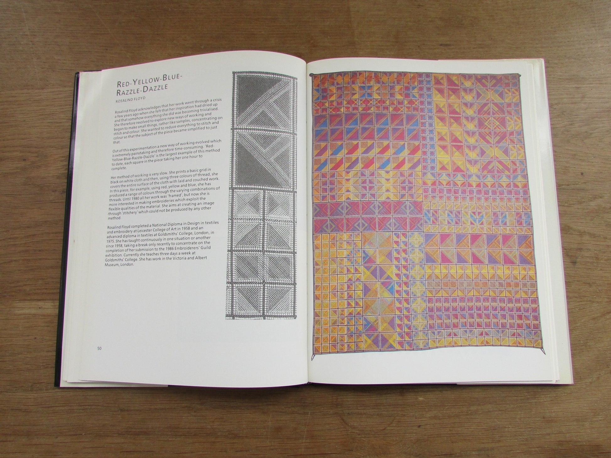 The Embroiderers Guild: Designer Textiles - Stitching for Interiors (Hardback, 1987)