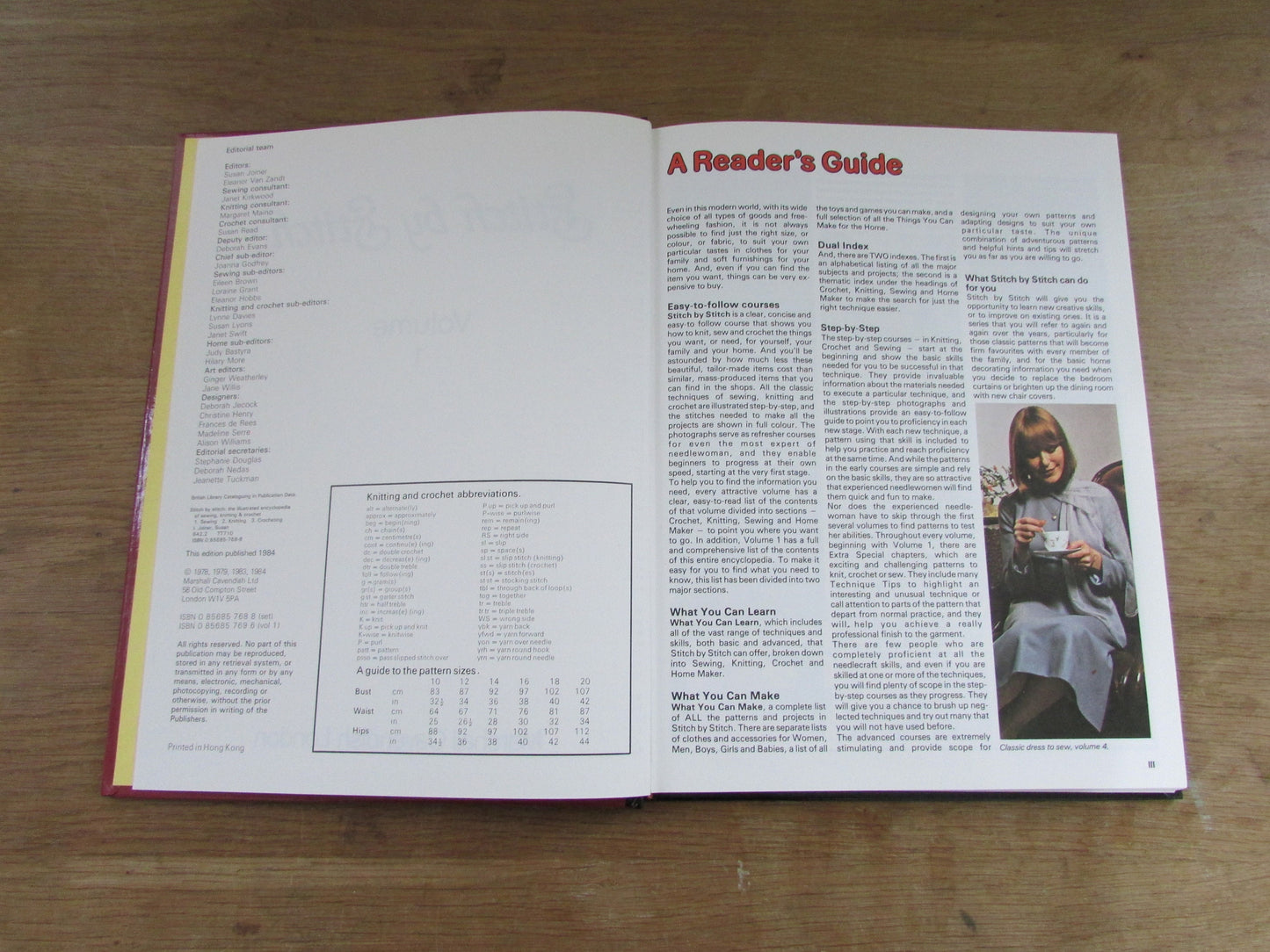 Stitch by Stitch Volume 1, by Susan Joiner & Eleanor Van Zandt (Hardback, 1984)