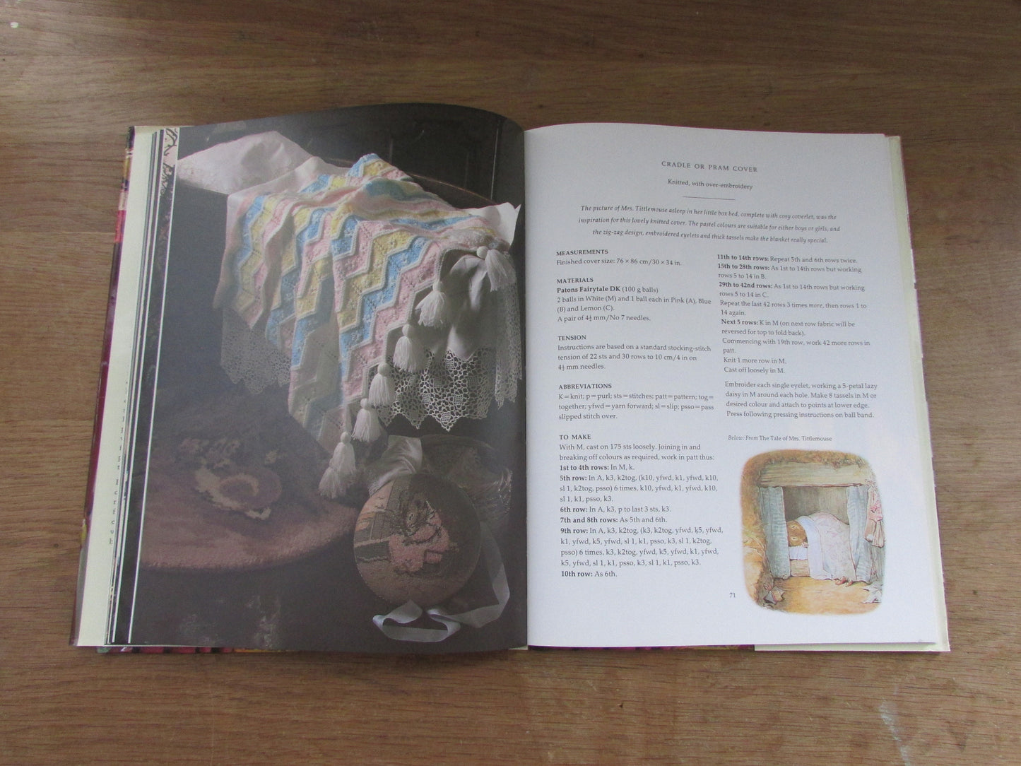 The Beatrix Potter Needlepoint Book, by Pat Menchini (Hardback, 1995)