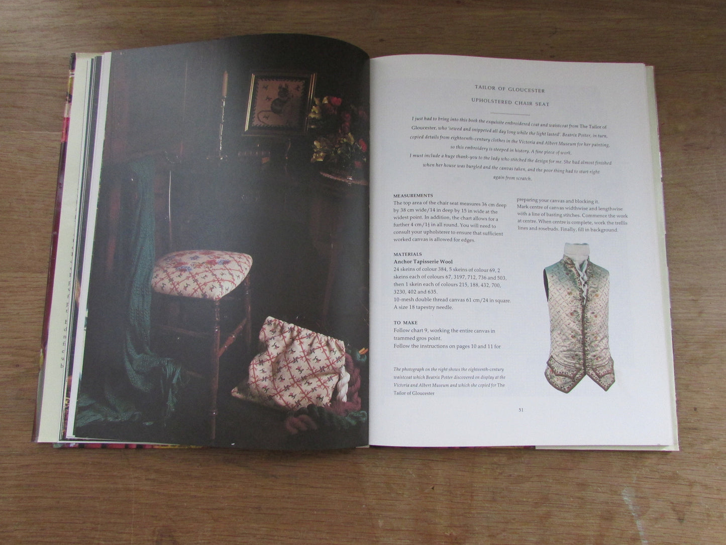 The Beatrix Potter Needlepoint Book, by Pat Menchini (Hardback, 1995)