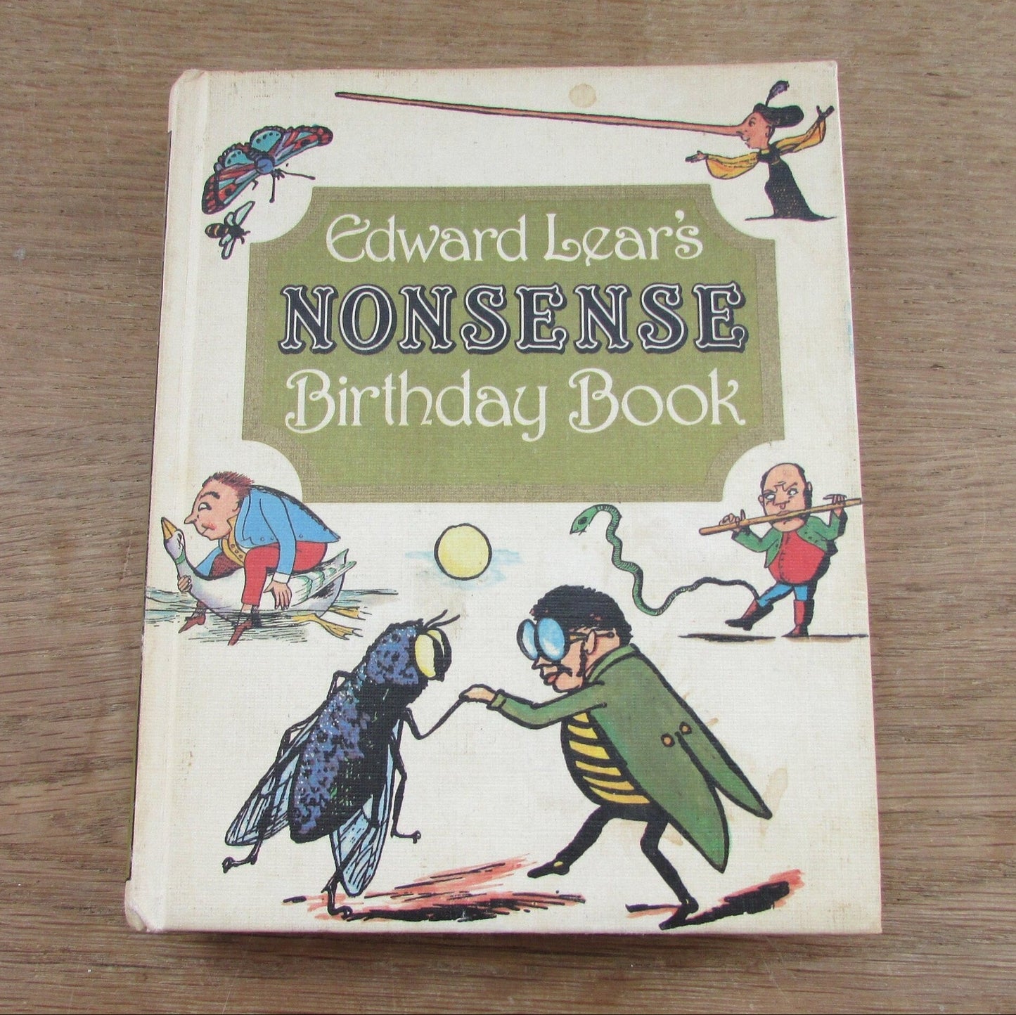 Edward Lear's Nonsense Birthday Book (Hardback, 1980)