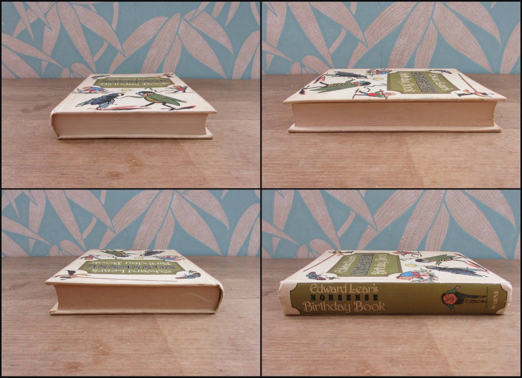 Edward Lear's Nonsense Birthday Book (Hardback, 1980)
