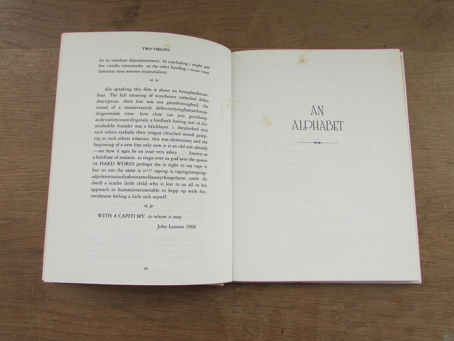 John Lennon: Skywriting by Word of Mouth (Hardback, 1986)