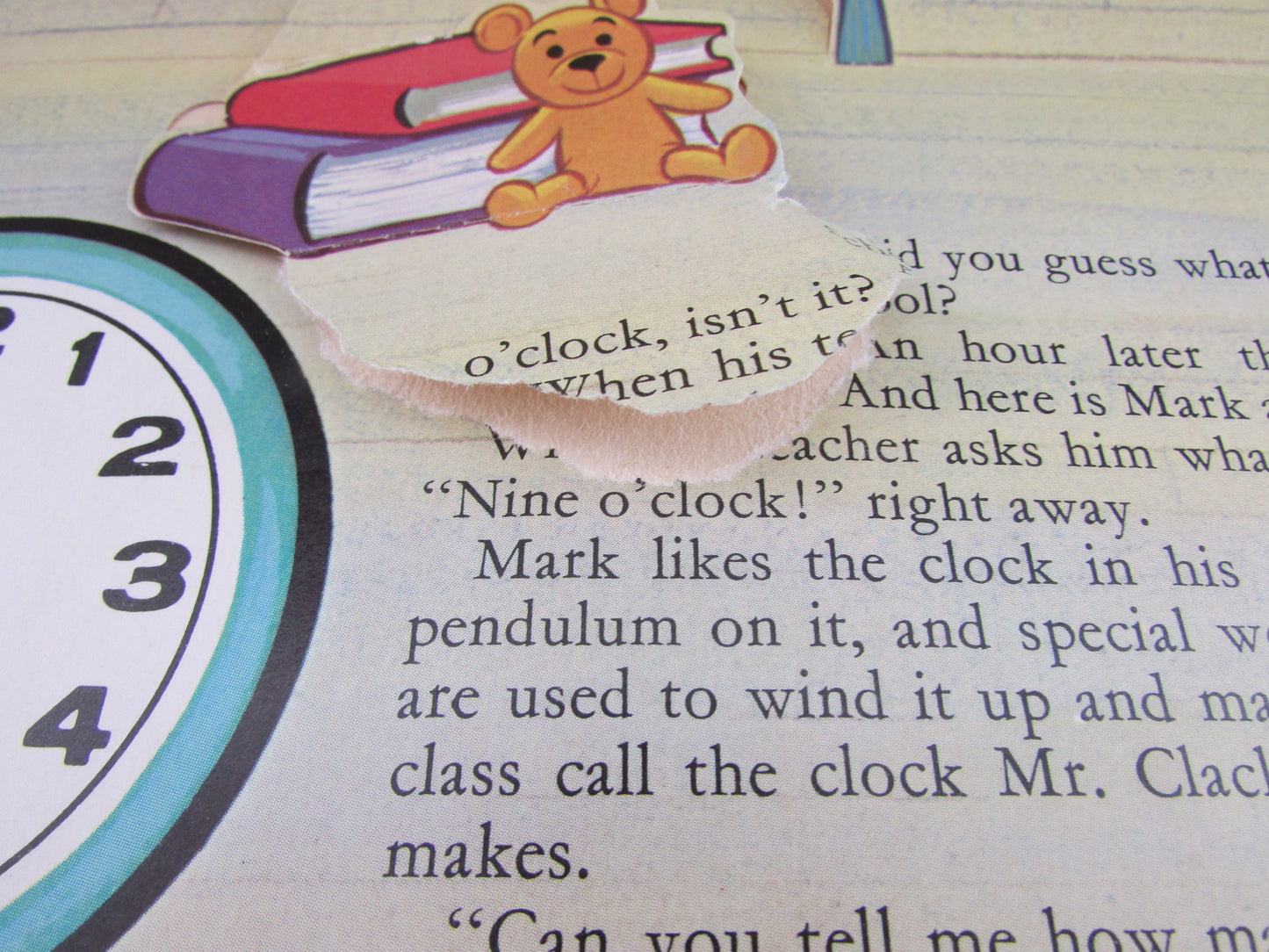 Dean's Tell-The-Time Pop-up Book (Hardback, 1983)