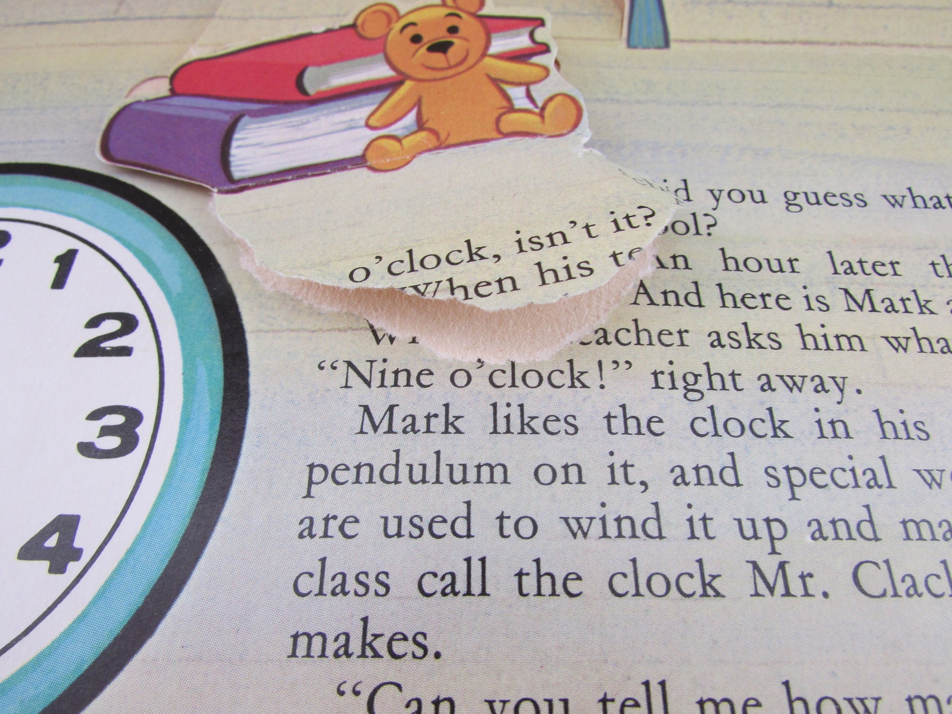 Dean's Tell-The-Time Pop-up Book (Hardback, 1983)