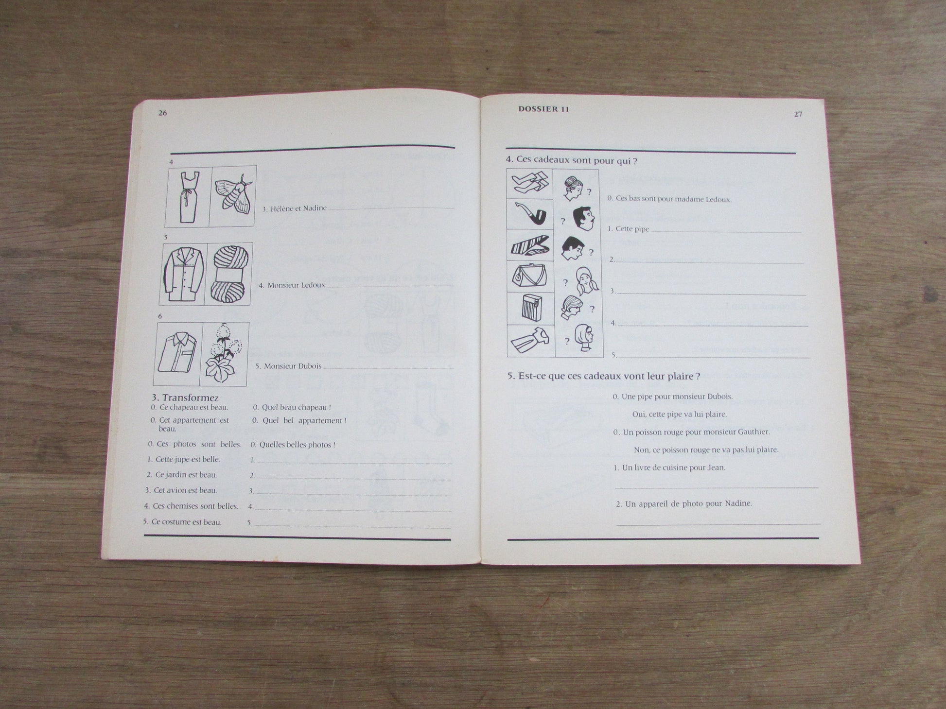 La France en Direct Cahier d'Exercises 1, by Janine, & Guy Capelle (Softback, 1969)