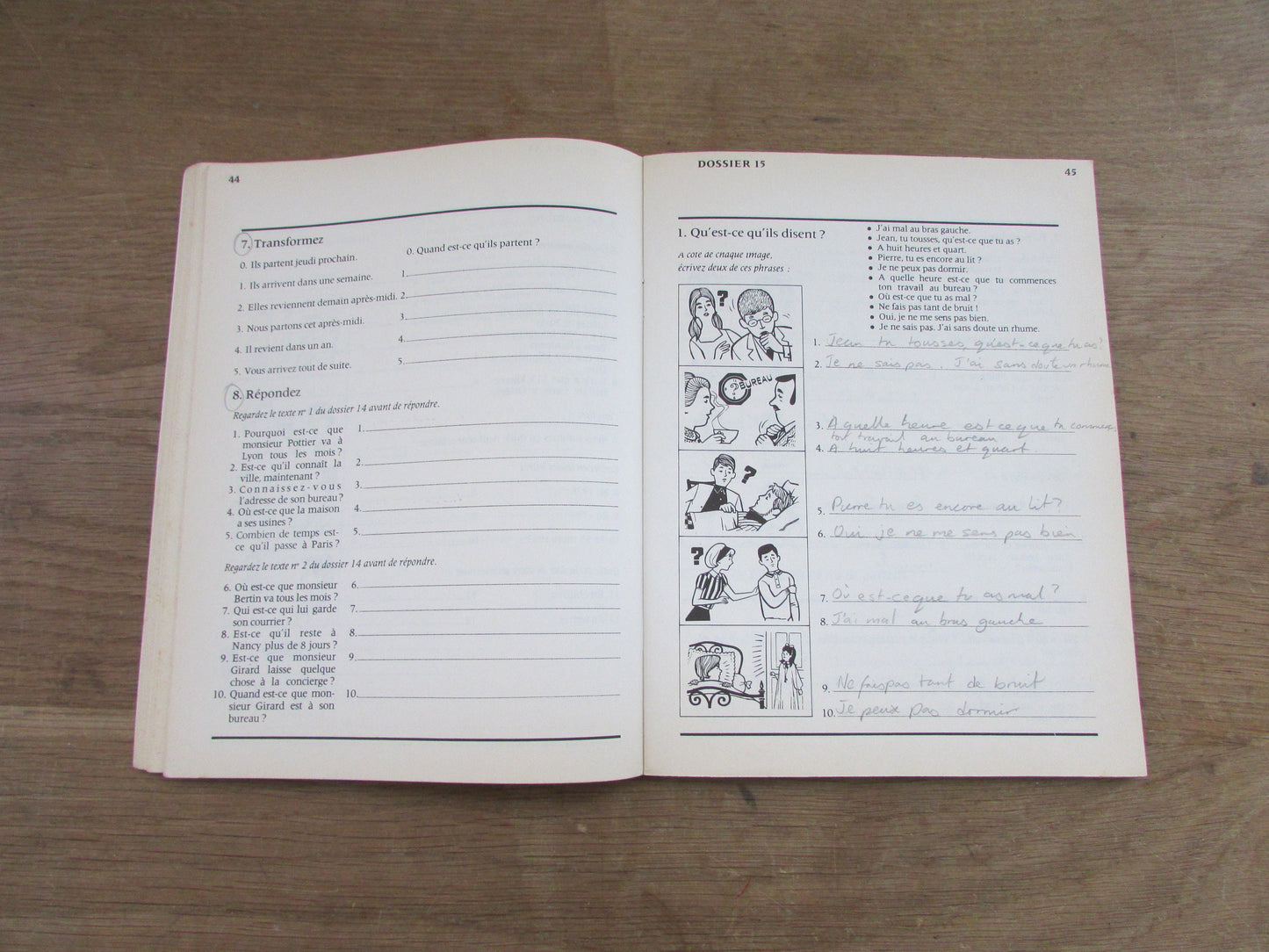 La France en Direct Cahier d'Exercises 1, by Janine, & Guy Capelle (Softback, 1969)
