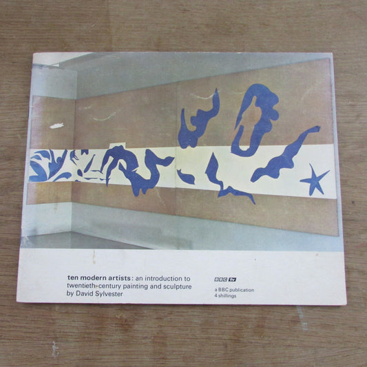 Ten Modern Artists: An introduction to twentieth-century painting & sculpture, by David Sylvester (Softback. 1964)