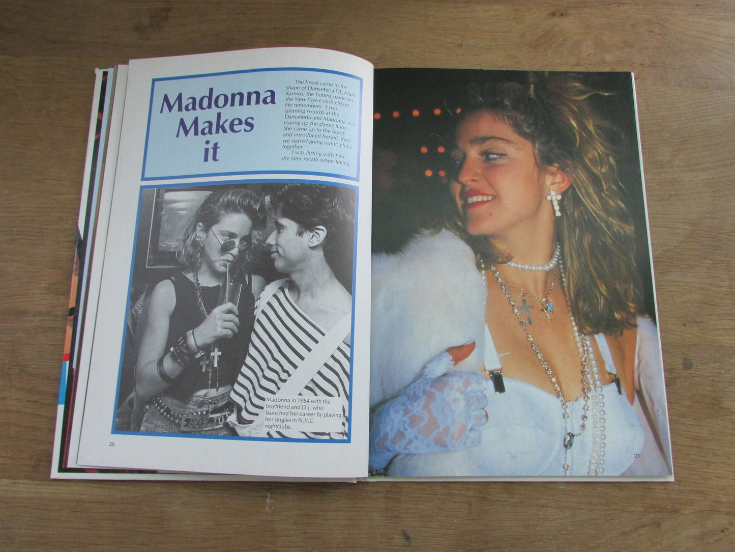Madonna Special annual, by Jayne Lanigan (Hardback, 1987)