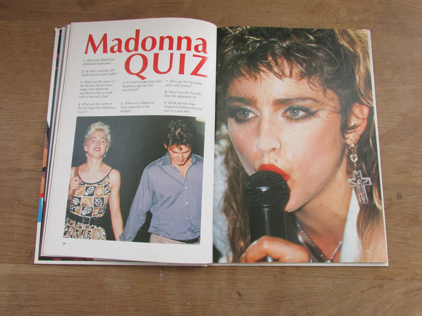 Madonna Special annual, by Jayne Lanigan (Hardback, 1987)