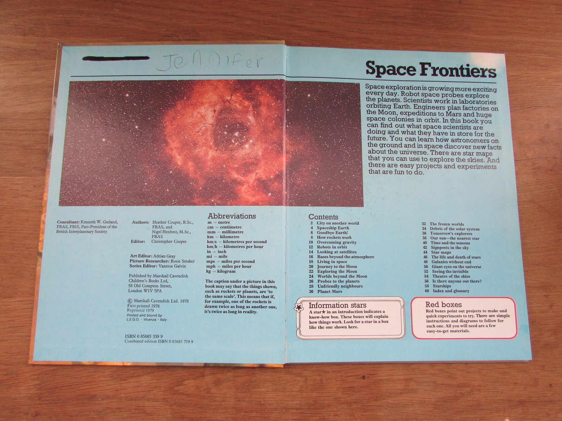 Space Frontiers, by Heather Cooper & Nigel Henbest (Hardback, 1979)