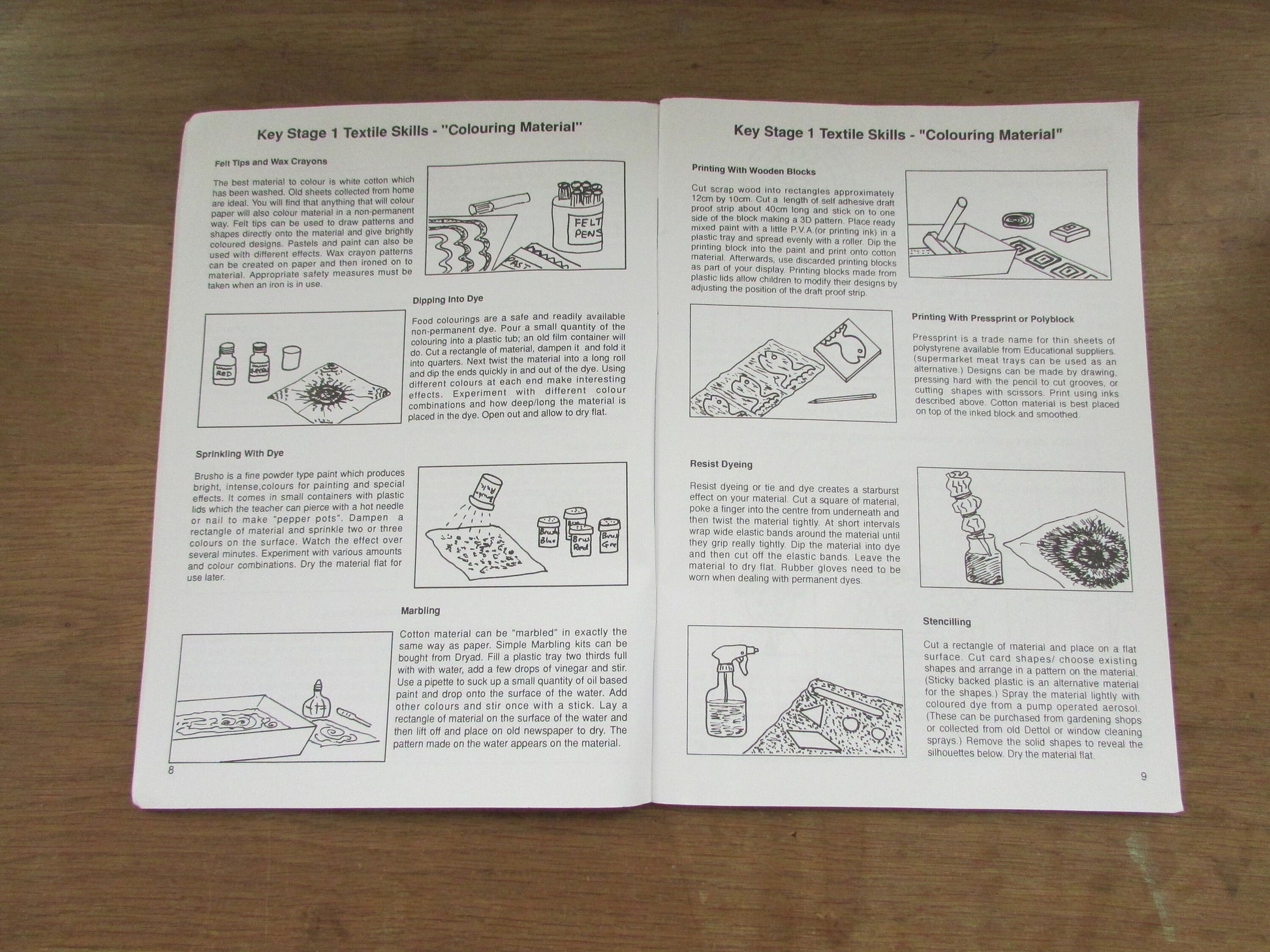 Design & Make Puppets using Textiles; a photocopiable activity book, by Peter Bell (Softback, 1996)