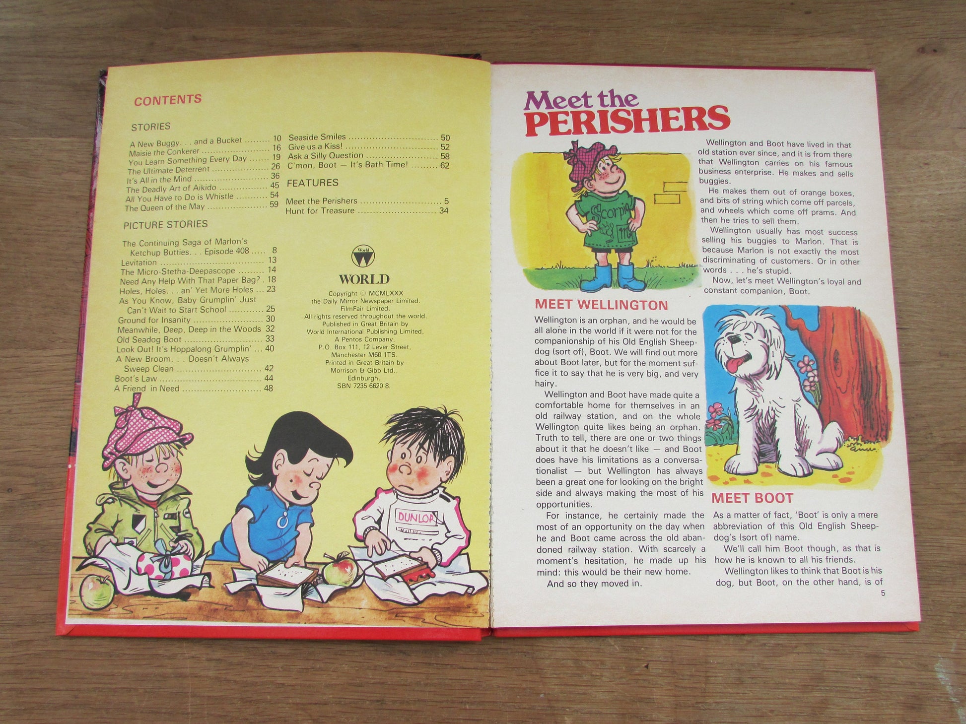 The Perishers Annual (Hardback, 1980)