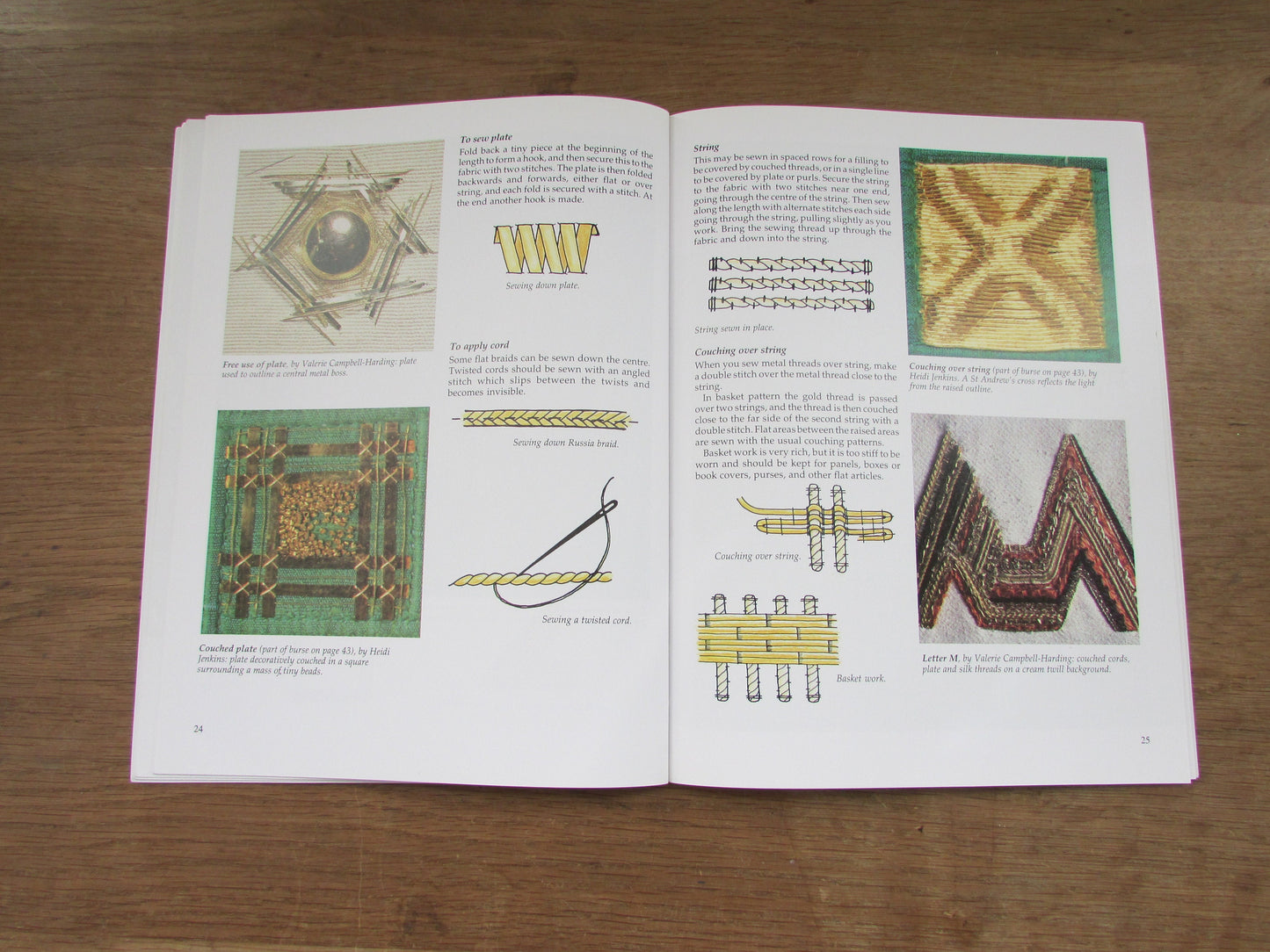 Goldwork Revised & Expanded Edition, by Valerie Campbell-Harding and others (Softback, 1998)
