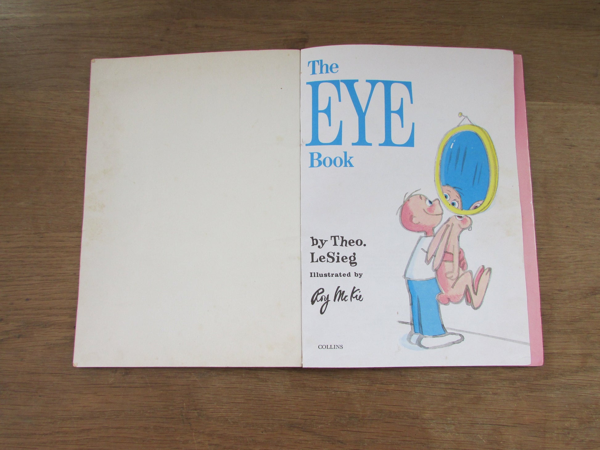 The Eye Book, by Theo Lesieg (Softback, 1969)