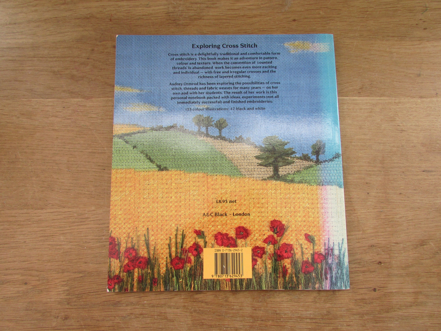 Exploring Cross Stitch: A Notebook, by Audrey Ormrod (Softback, 1988)