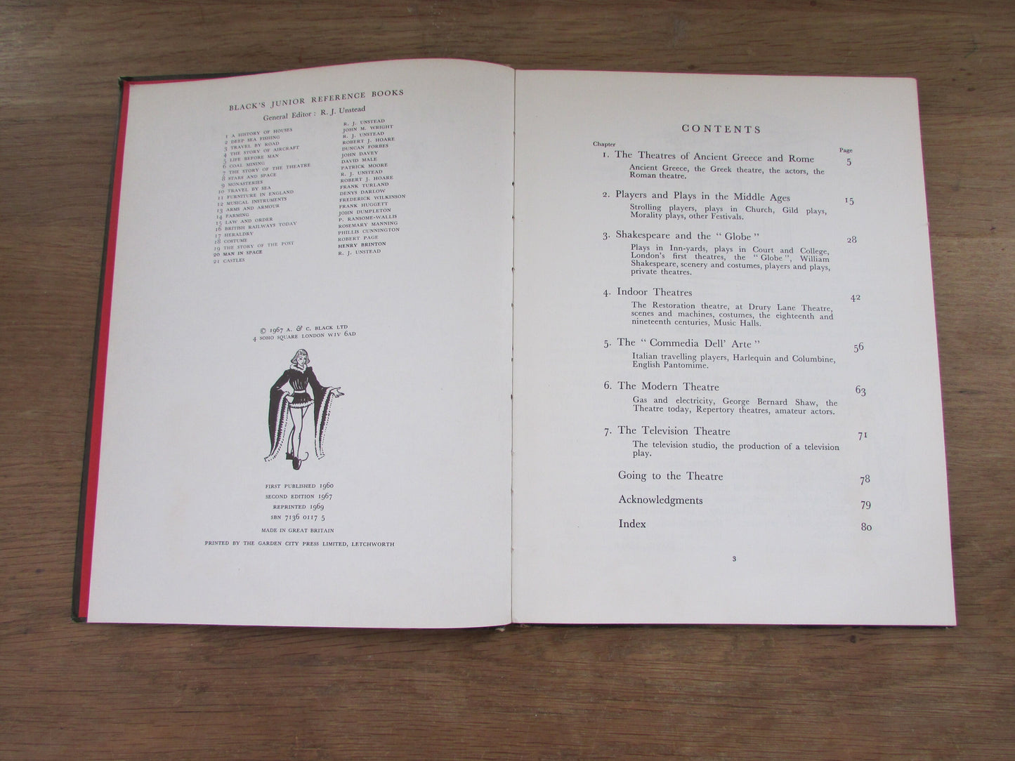 The Story of the Theatre, by David Male (Hardback, 1969)