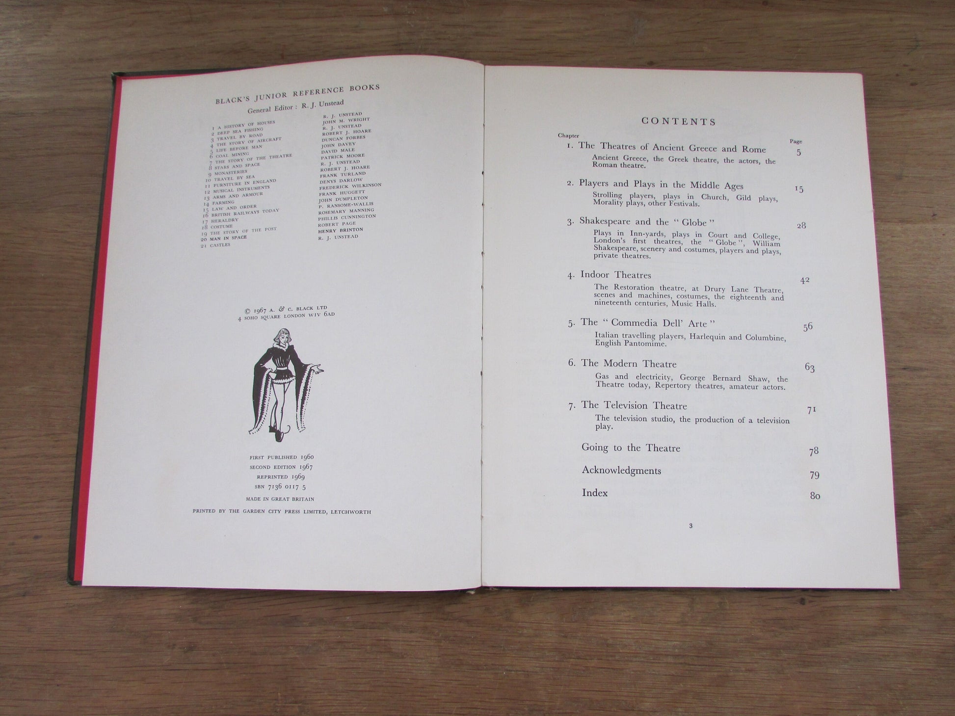 The Story of the Theatre, by David Male (Hardback, 1969)