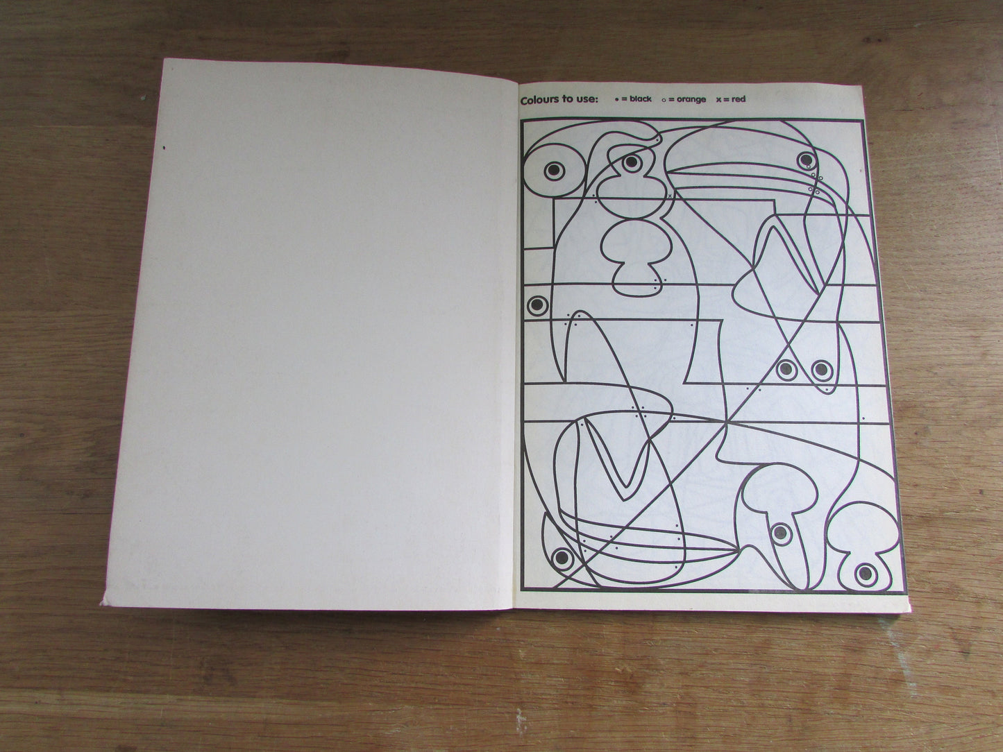 Pic-Tricks Colouring Book; 32 Mystery Pictures to Find (Softback, 1995)