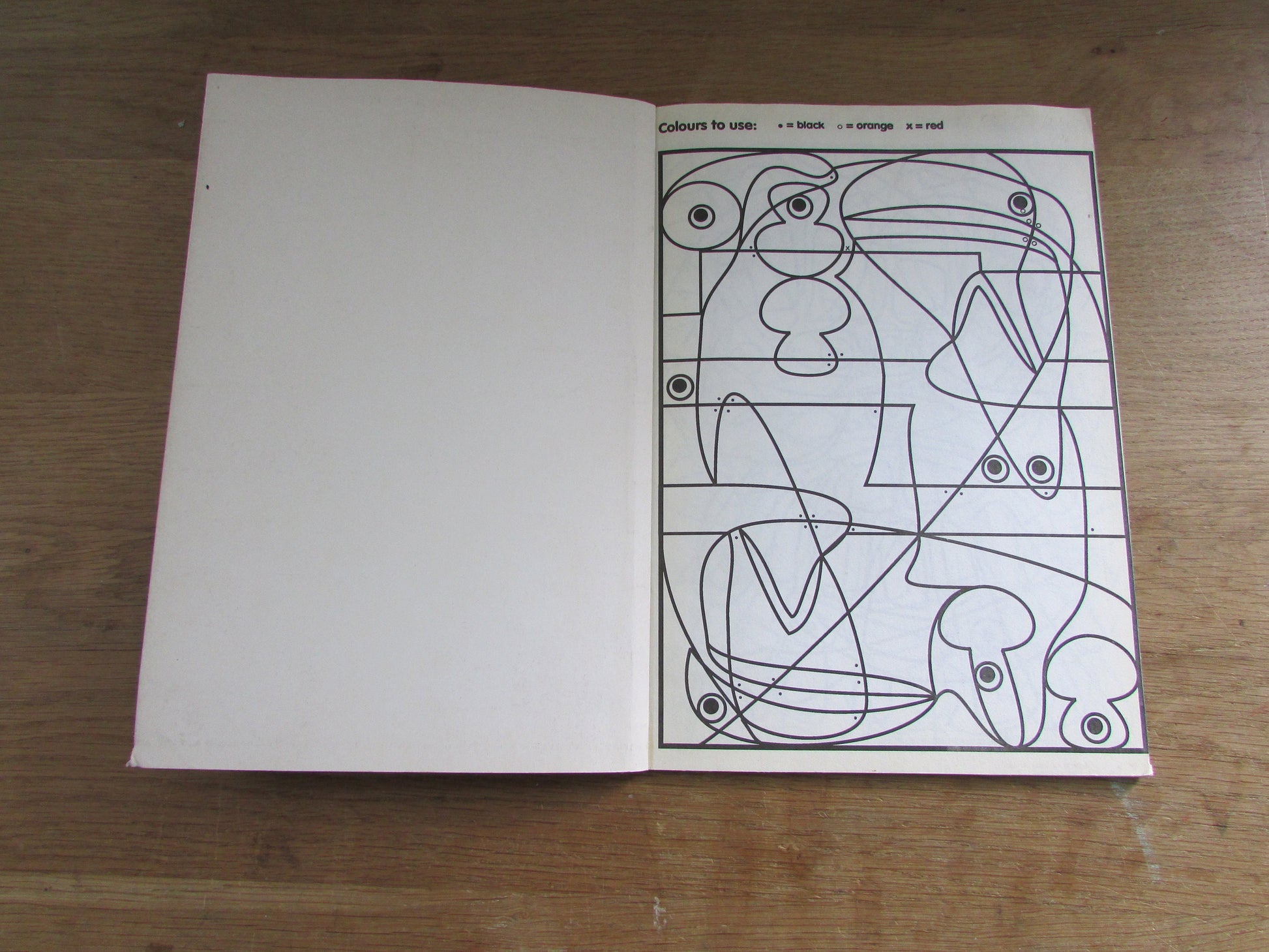 Pic-Tricks Colouring Book; 32 Mystery Pictures to Find (Softback, 1995)
