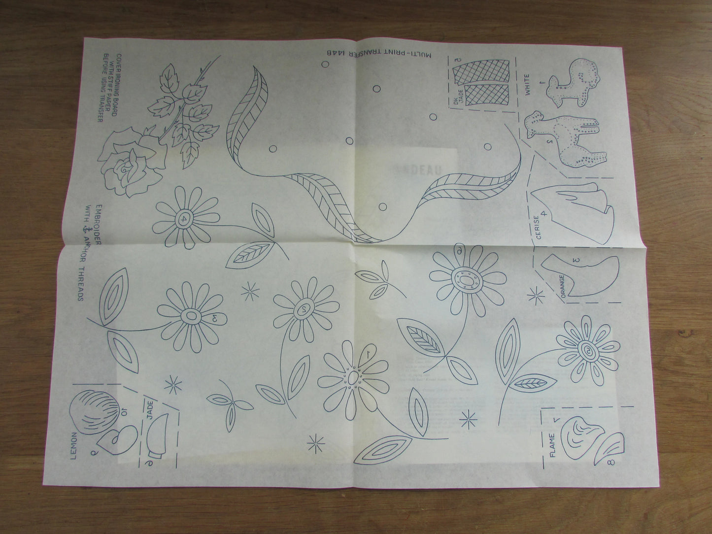 October 1975 Needlewoman No.144 embroidery & needlework booklet