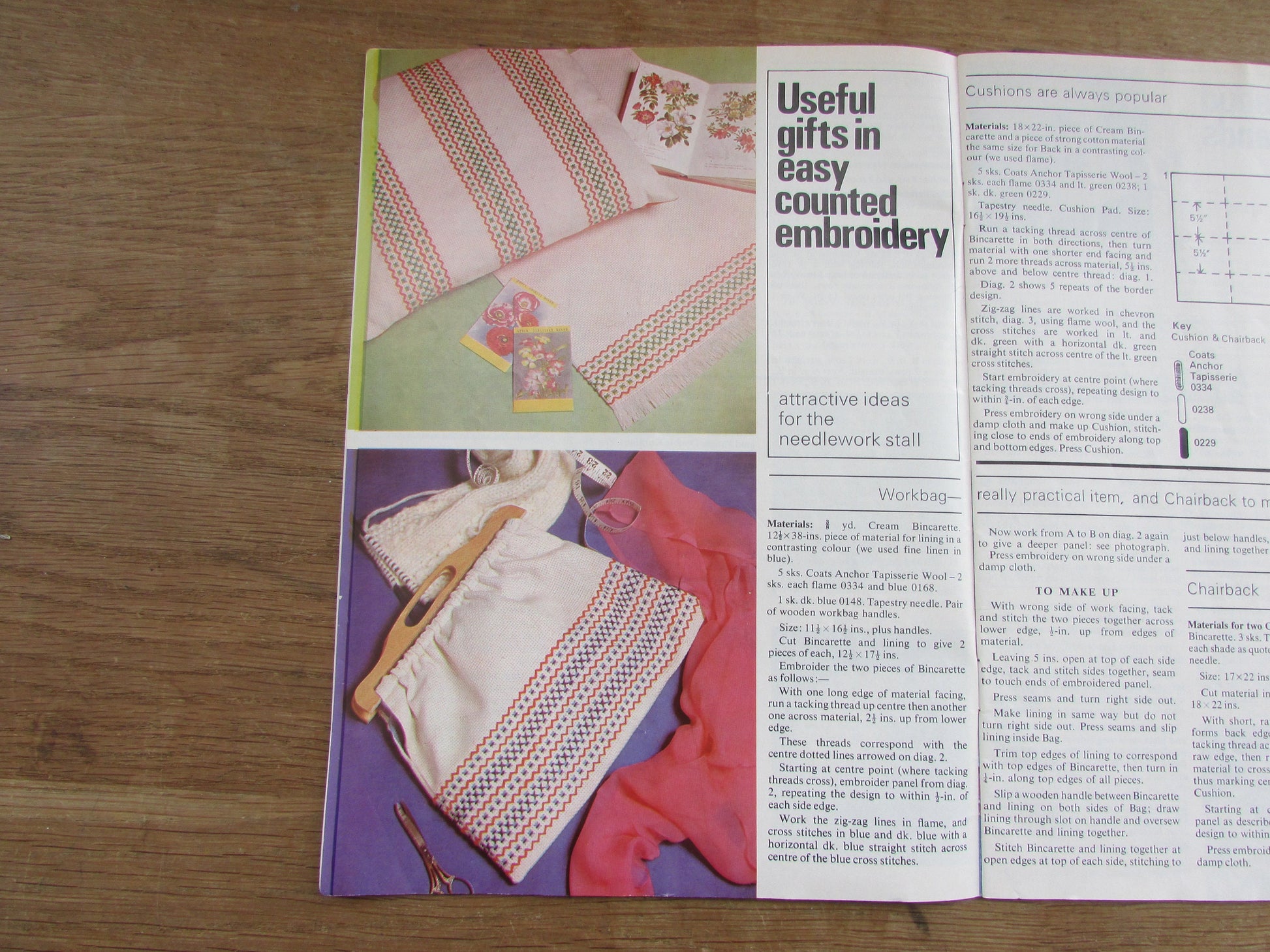 1968 Patons No.156 Third Bazaar Book: over 40 ideas for gifts & novelties