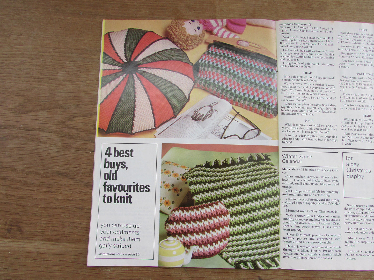 1968 Patons No.156 Third Bazaar Book: over 40 ideas for gifts & novelties