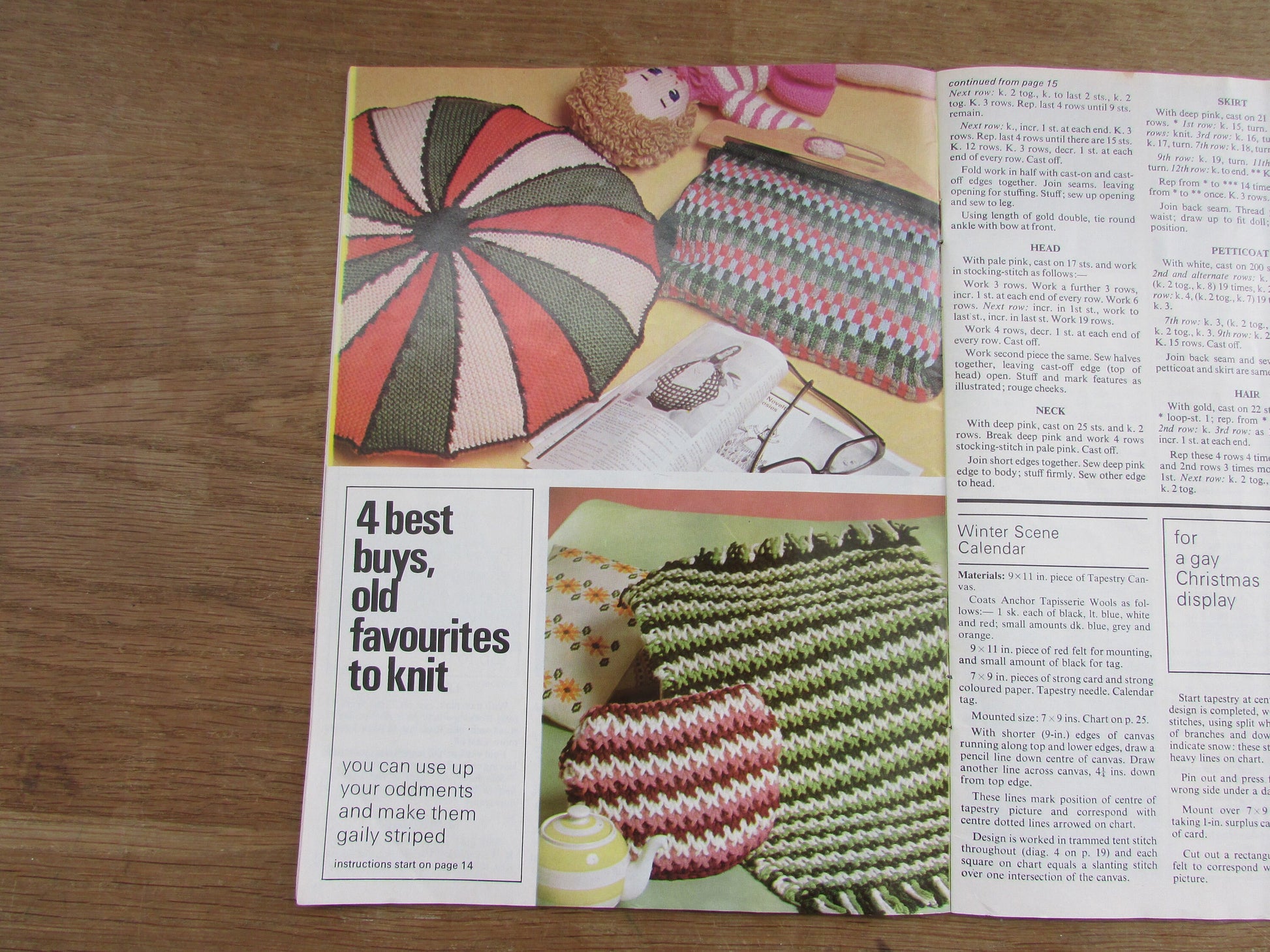 1968 Patons No.156 Third Bazaar Book: over 40 ideas for gifts & novelties