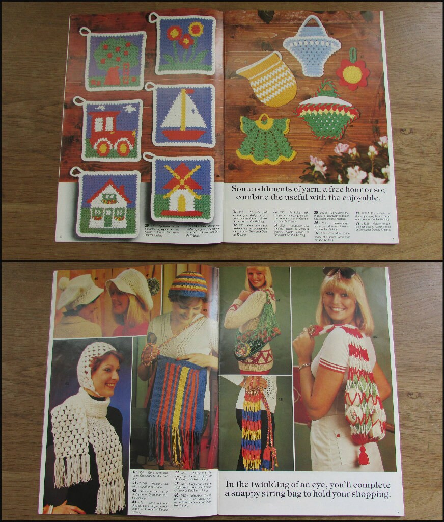 1980s 3 Suisses Bits & Pieces No.169 craft pattern magazine