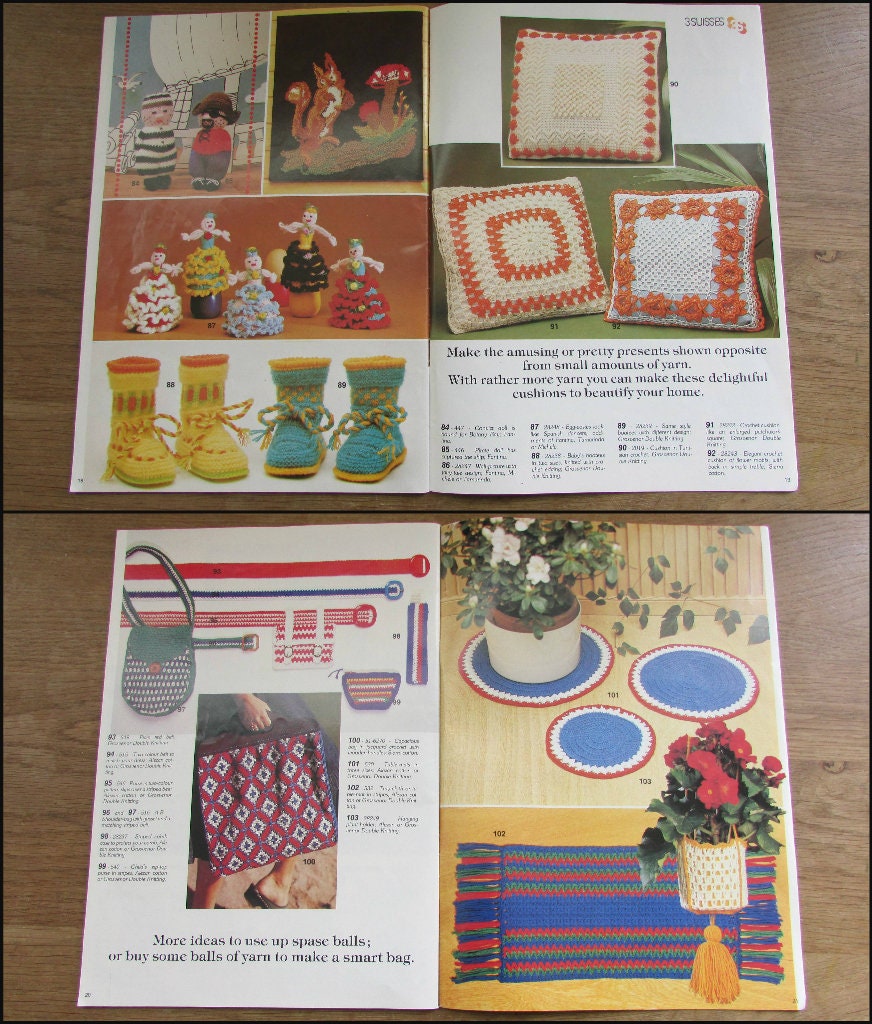 1980s 3 Suisses Bits & Pieces No.169 craft pattern magazine