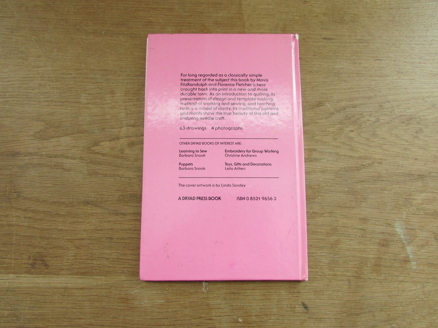 Quilting, by M Fitzrandolph, & FM Fletcher (Hardback, 1986)