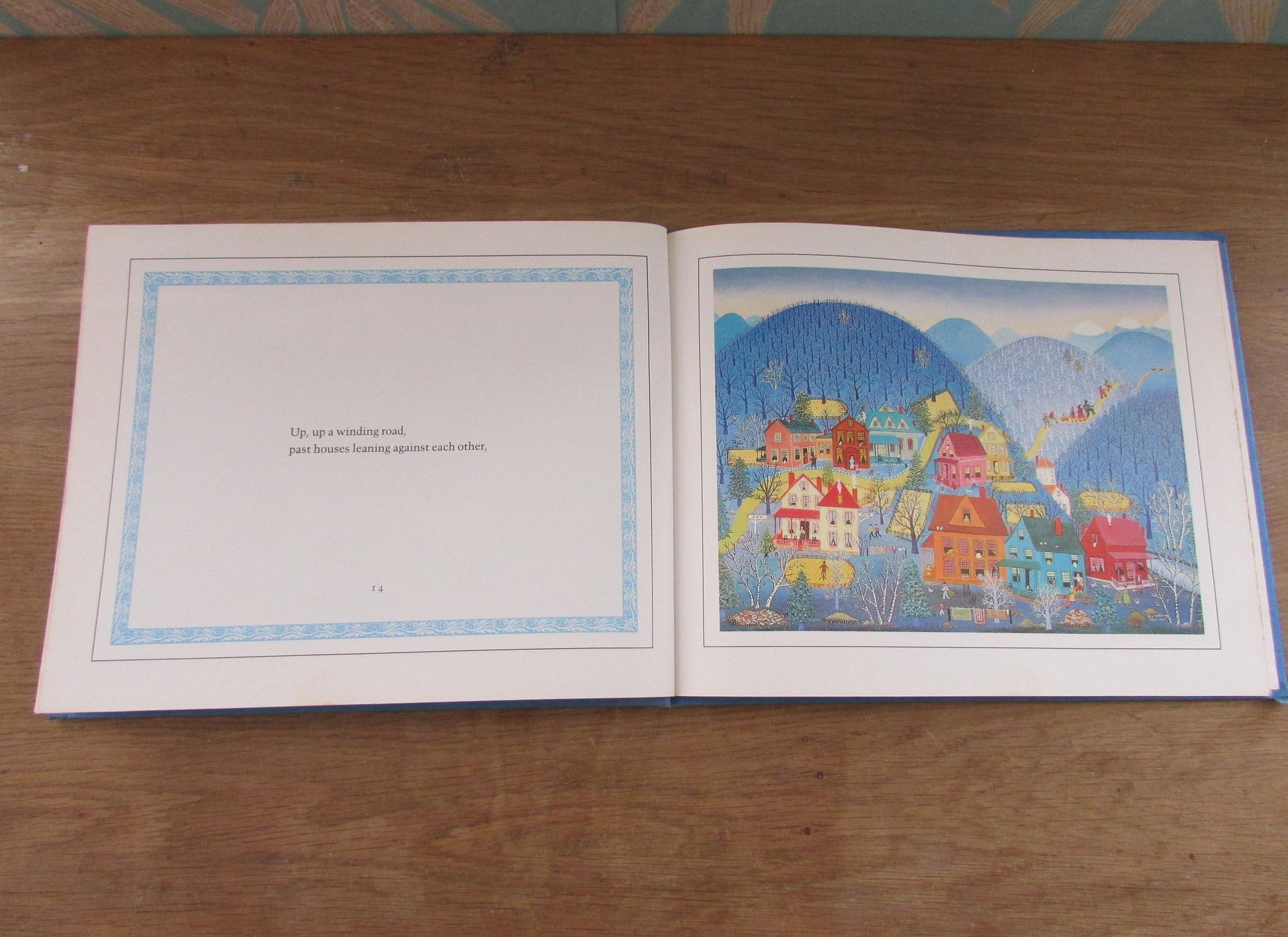A Winter Place, by Ruth Yaffe Radin, paintings by Maddie Lou O'Kelley (Hardback, 1982)