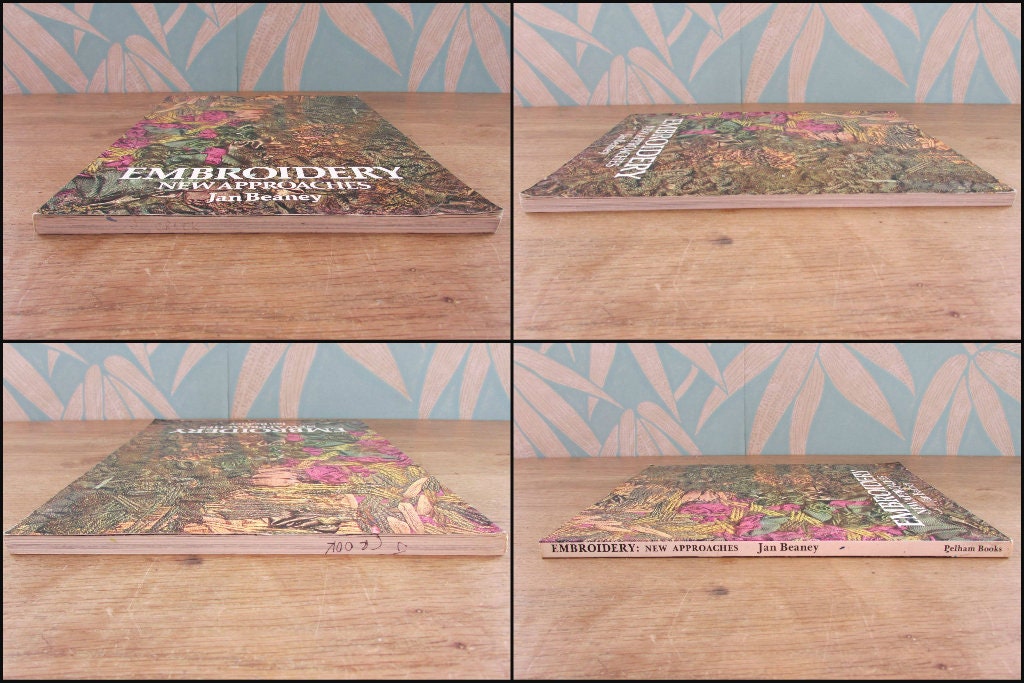 Embroidery New Approaches, by Jan Beaney (Softback, 1980s)