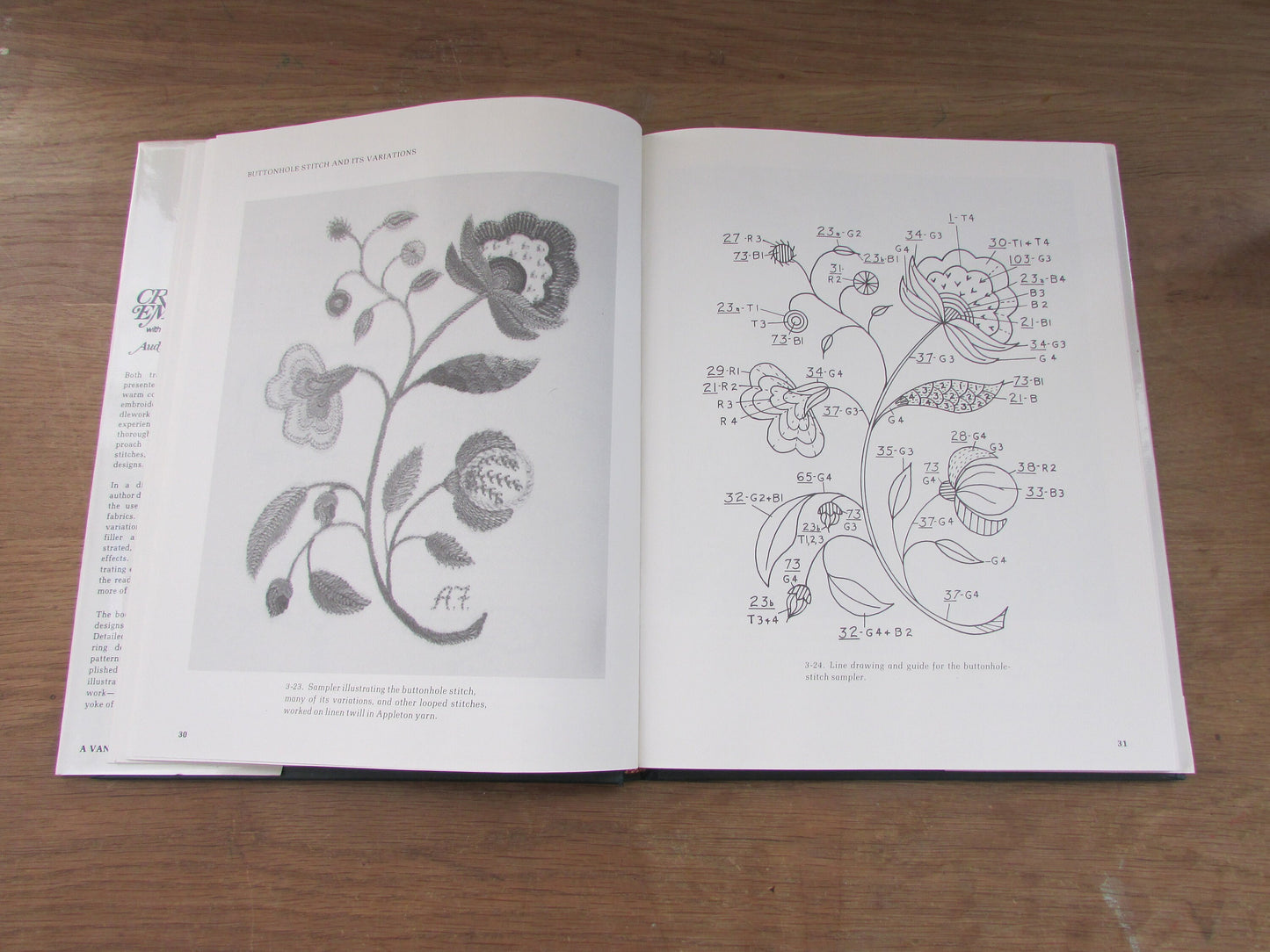 Crewel Embroidery with Texture & Thread Variations, by Audrey A. Francini (Hardback, 1979)