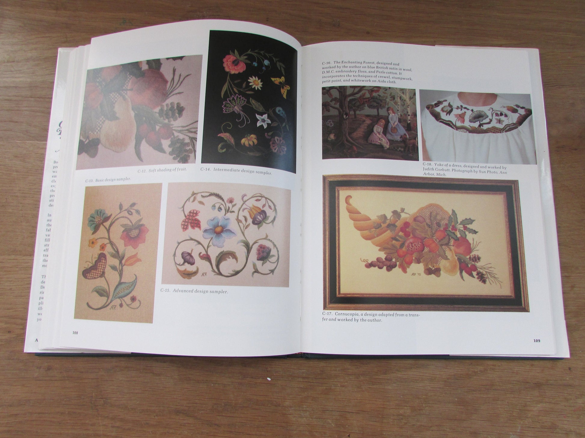 Crewel Embroidery with Texture & Thread Variations, by Audrey A. Francini (Hardback, 1979)