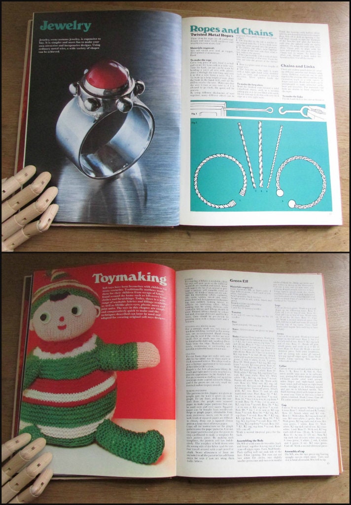 The Book of Handicrafts for All The Family, by Eve Harlow (Hardback, 1975)