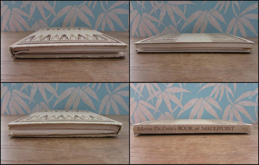 1974 Morton Da Costa's Book of Needlepoint (designs developed in collaboration with Anne Besser)