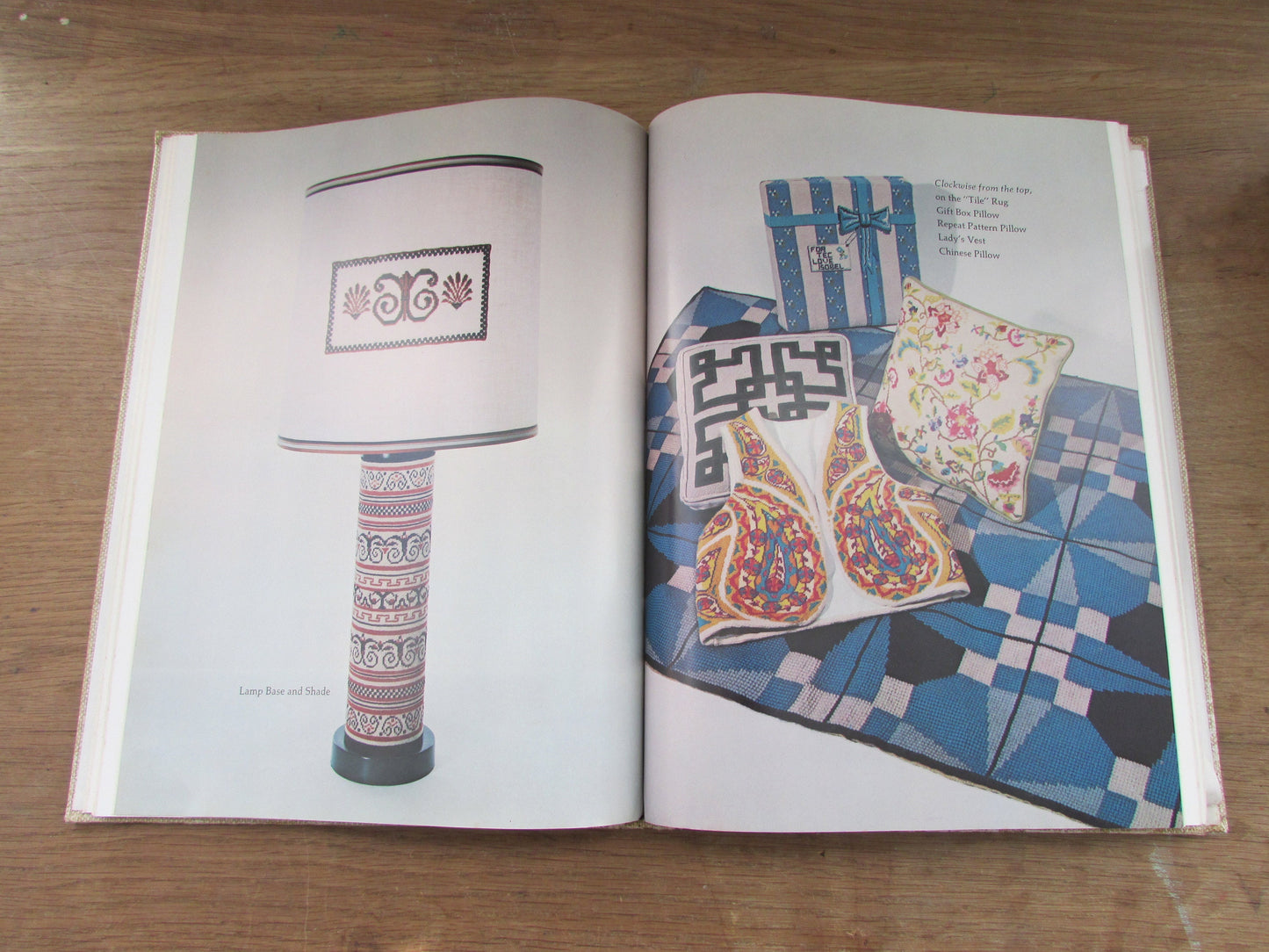 1974 Morton Da Costa's Book of Needlepoint (designs developed in collaboration with Anne Besser)