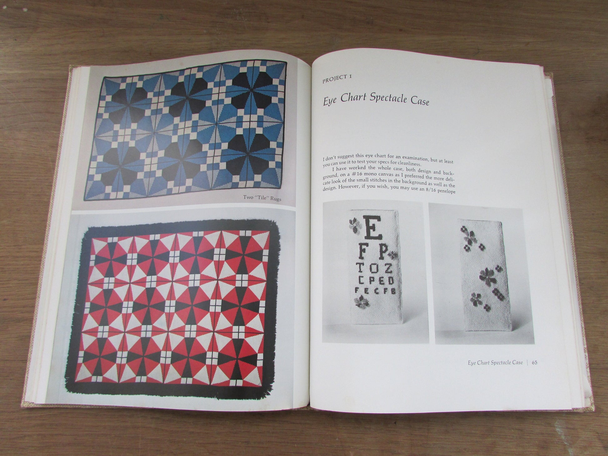 1974 Morton Da Costa's Book of Needlepoint (designs developed in collaboration with Anne Besser)