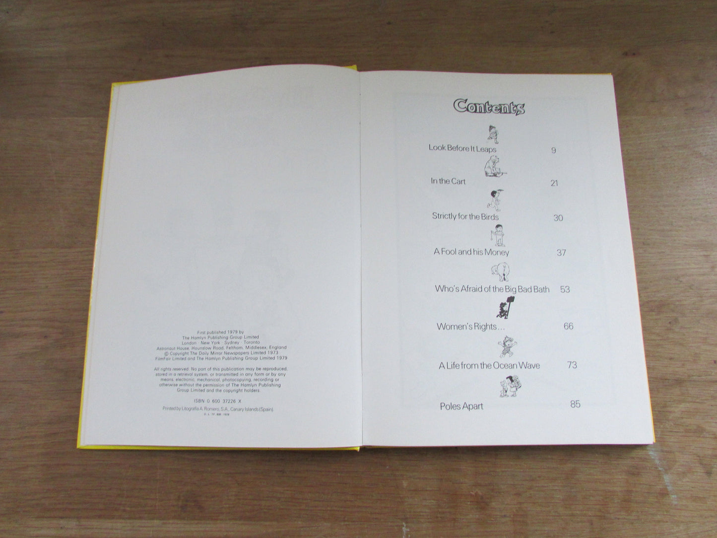 The Perishers Very Big for it's Size Storybook, by Maurice Dodd (Hardback, 1980)