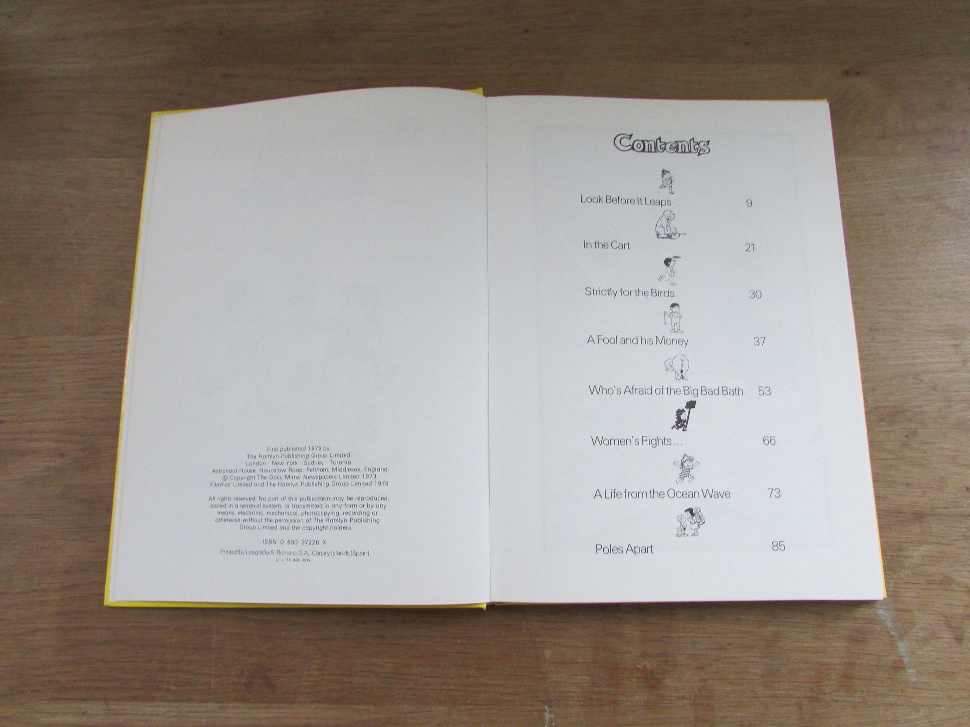 The Perishers Very Big for it's Size Storybook, by Maurice Dodd (Hardback, 1980)