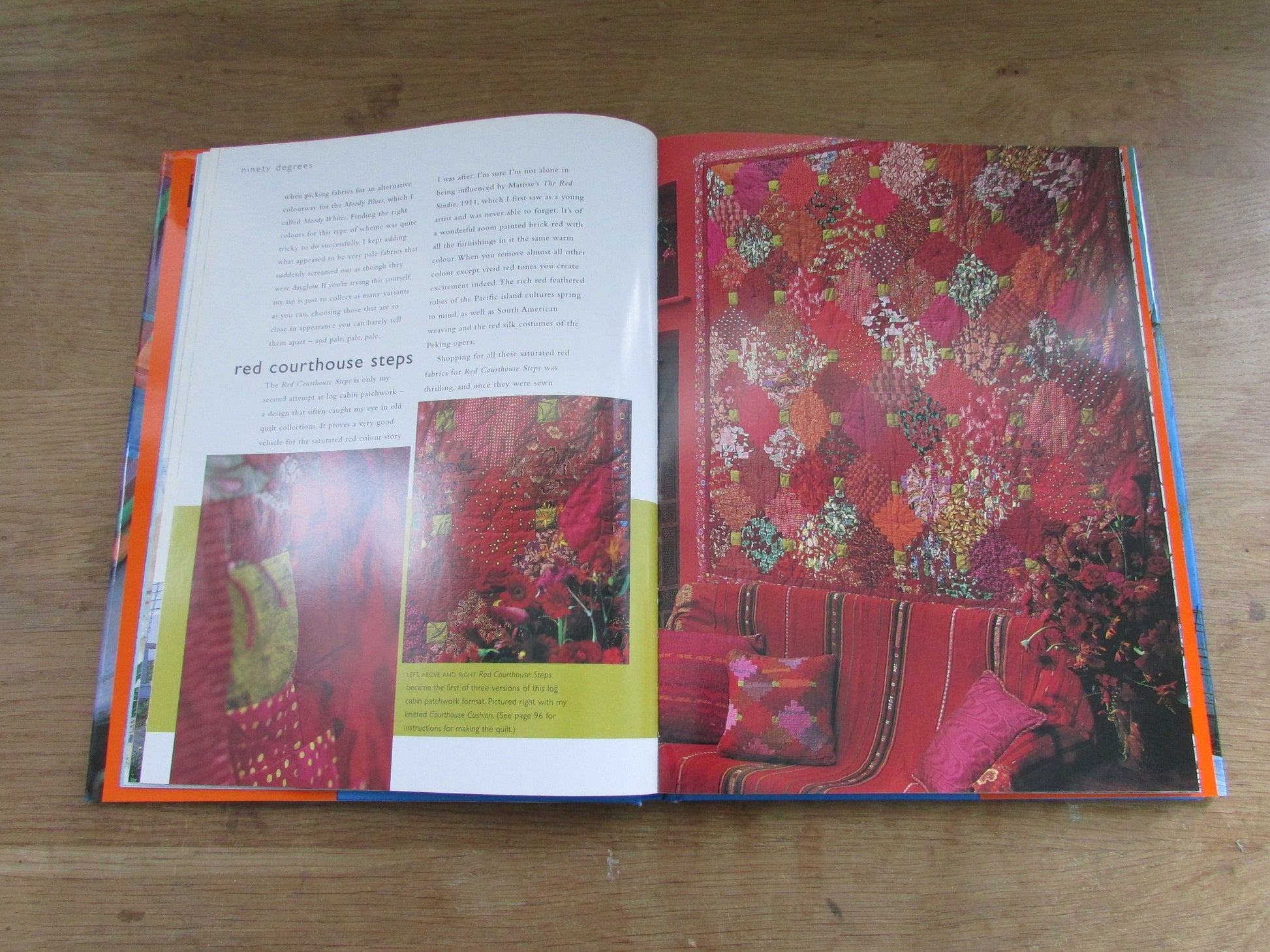 Kaffe Fassett, with Liza Prior Lucy, Passionate Patchwork: over 20 original quilt designs (Hardback, 2001)