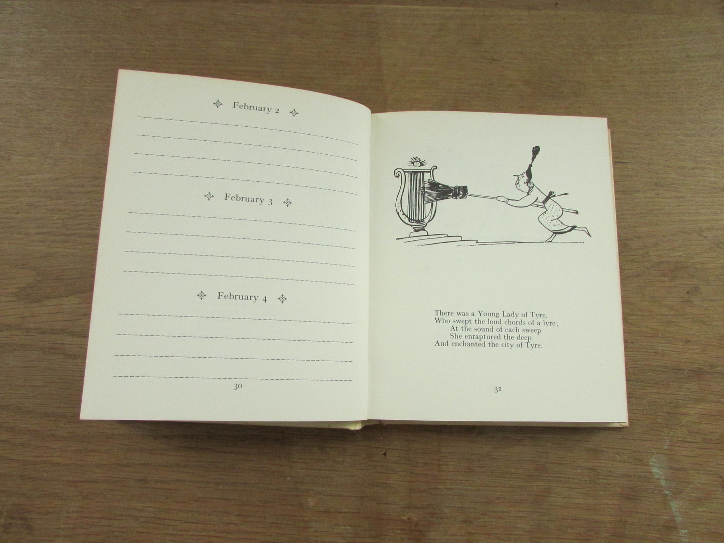 Edward Lear's Nonsense Birthday Book (Hardback, 1980)