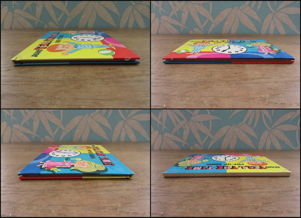 Dean's Tell-The-Time Pop-up Book (Hardback, 1983)