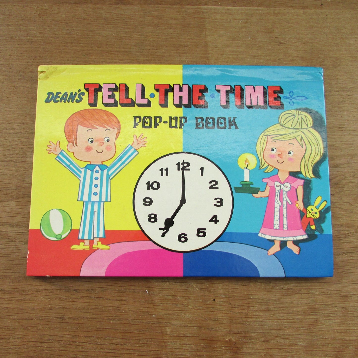 Dean's Tell-The-Time Pop-up Book (Hardback, 1983)