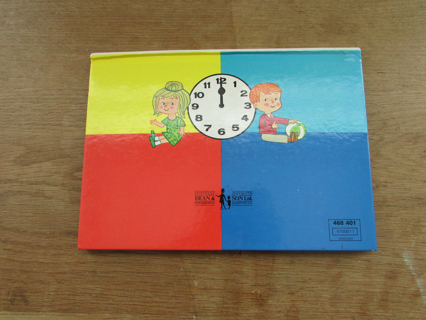 Dean's Tell-The-Time Pop-up Book (Hardback, 1983)