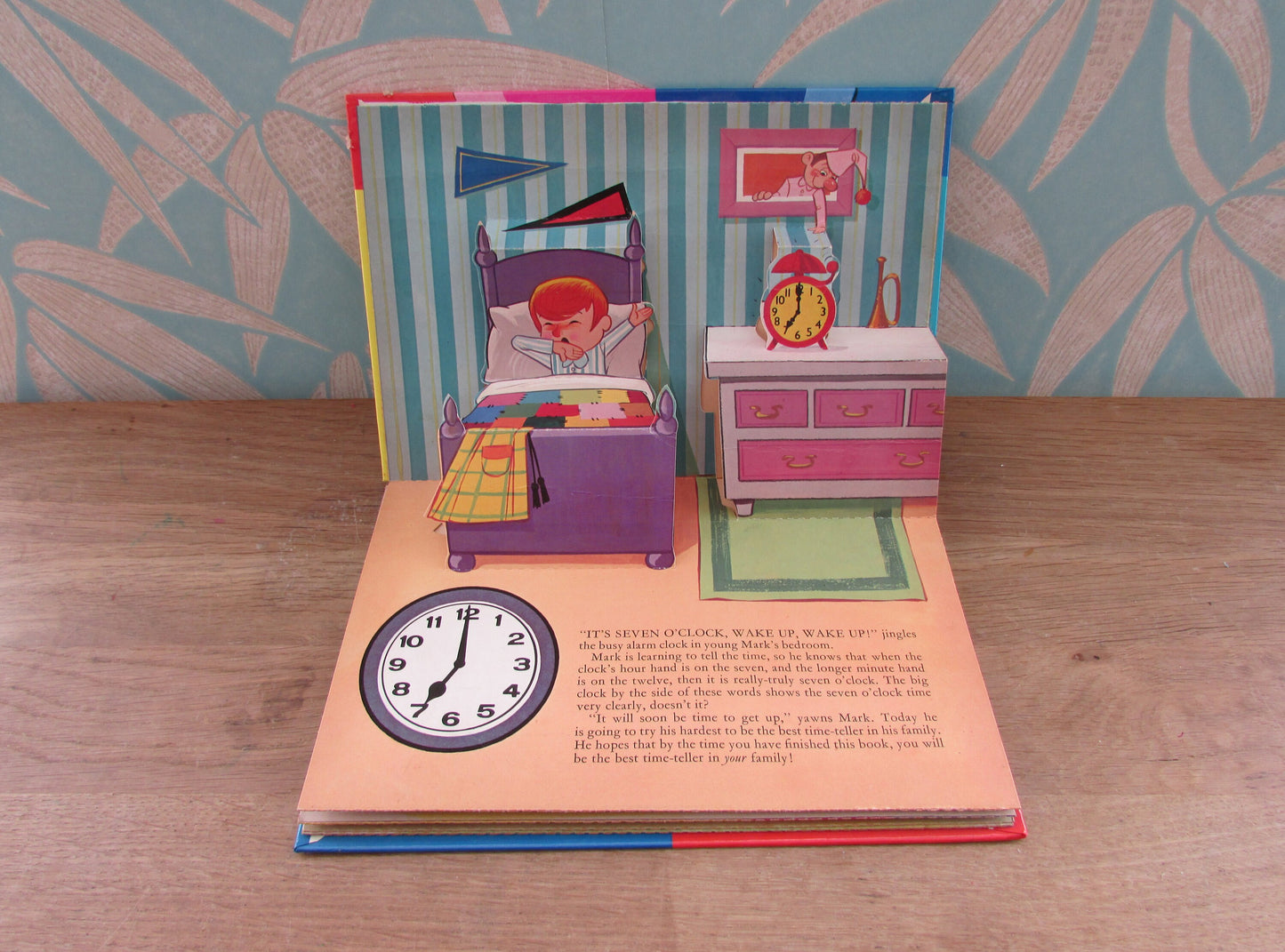 Dean's Tell-The-Time Pop-up Book (Hardback, 1983)