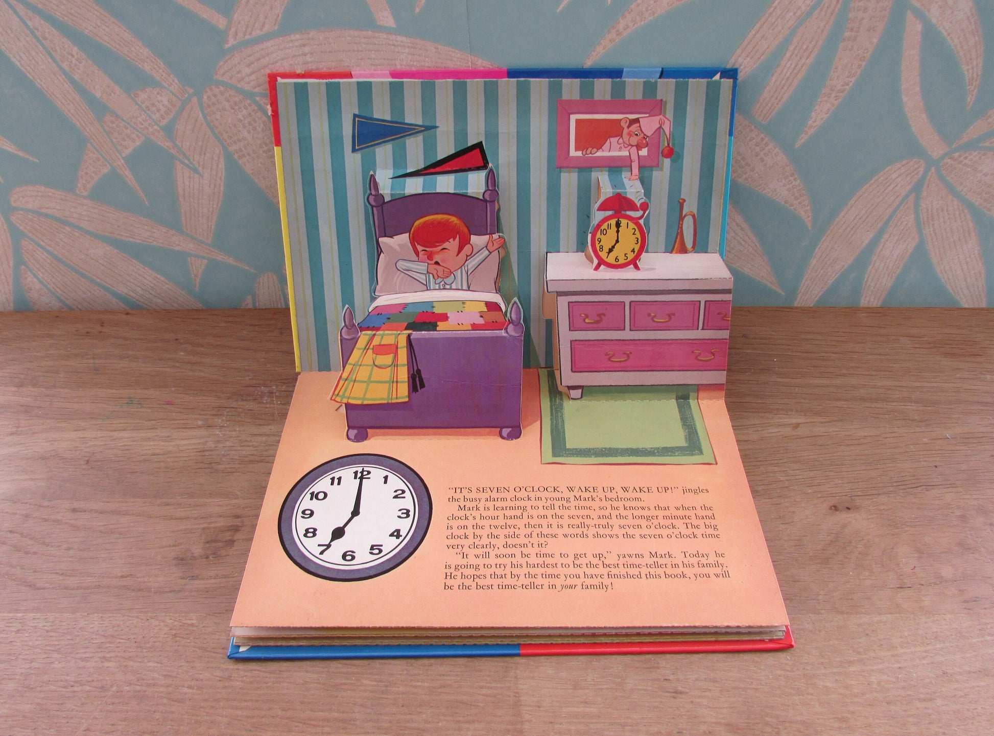 Dean's Tell-The-Time Pop-up Book (Hardback, 1983)