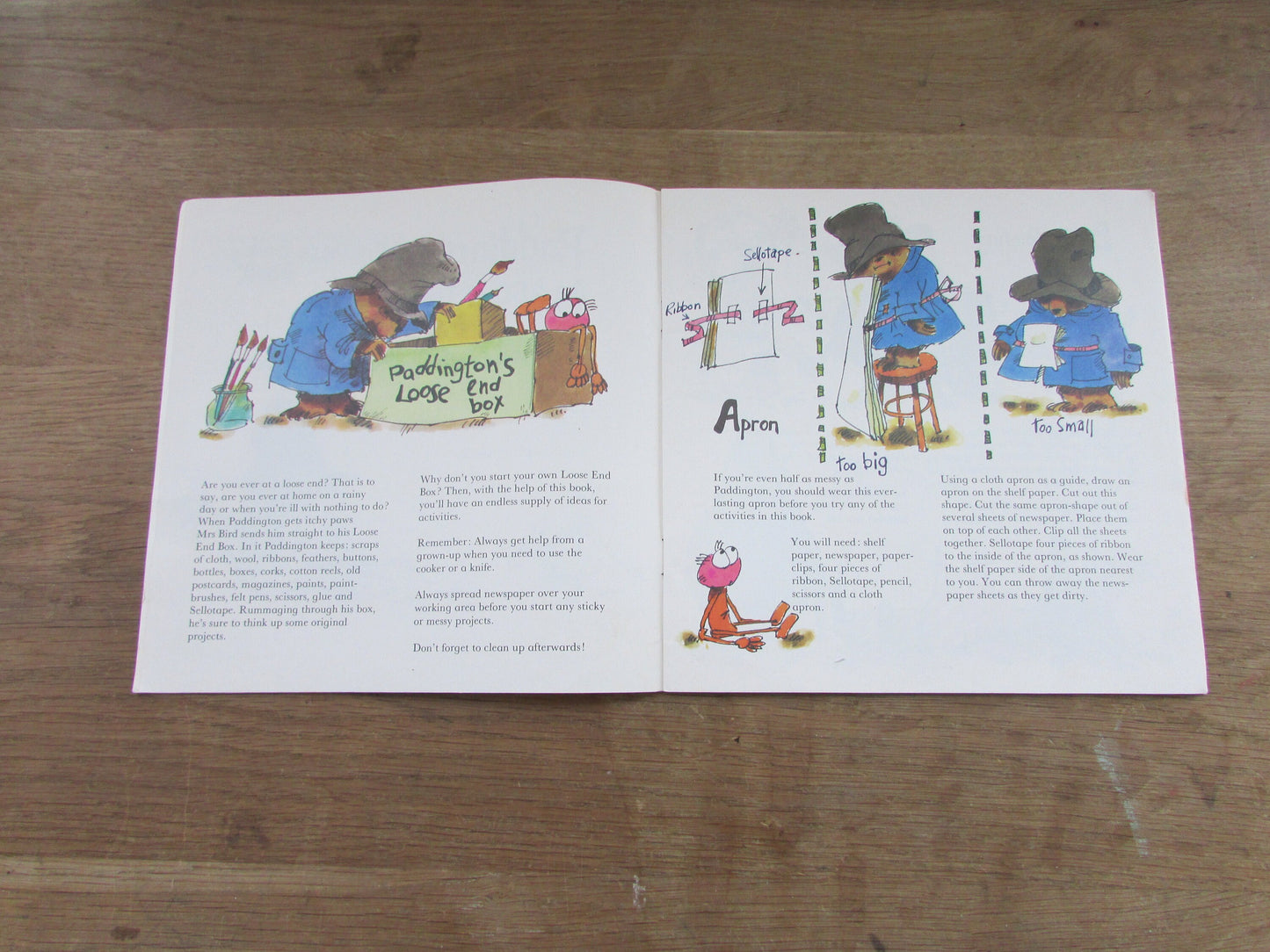 Paddington's Loose End Book, by Michael Bond (Softback, 1976)